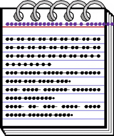 Identification 03F animated font preview Identification 03F animated font preview