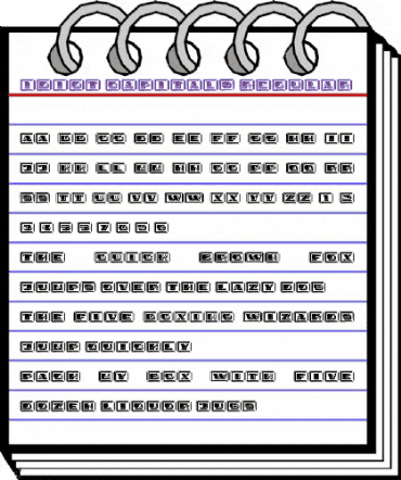 Idiot Capitals Regular animated font preview Idiot Capitals Regular animated font preview