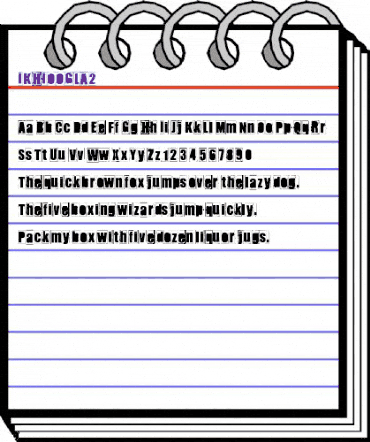 IKHIOOGLA2 Regular animated font preview IKHIOOGLA2 Regular animated font preview