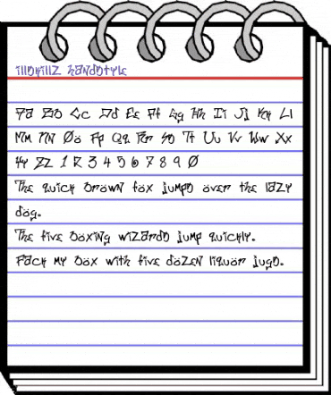 ill.skillz handstyle animated font preview ill.skillz handstyle animated font preview