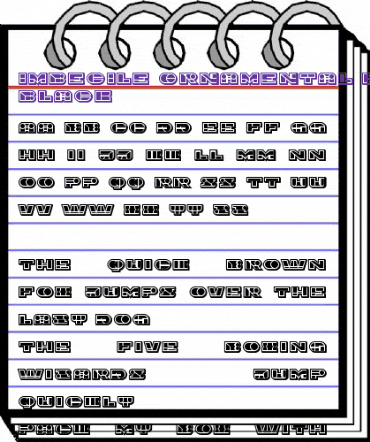 Imbecile Ornamental Filled Black animated font preview Imbecile Ornamental Filled Black animated font preview