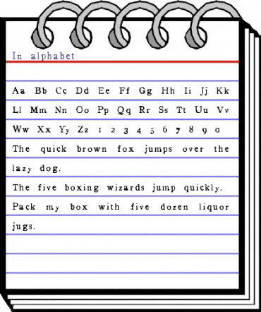 In_alphabet Regular animated font preview In_alphabet Regular animated font preview