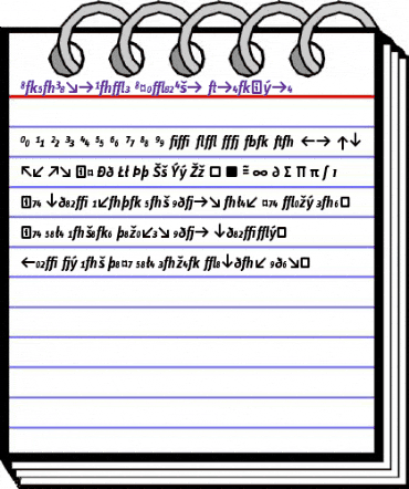 InfoDispBold ItalicExp animated font preview InfoDispBold ItalicExp animated font preview