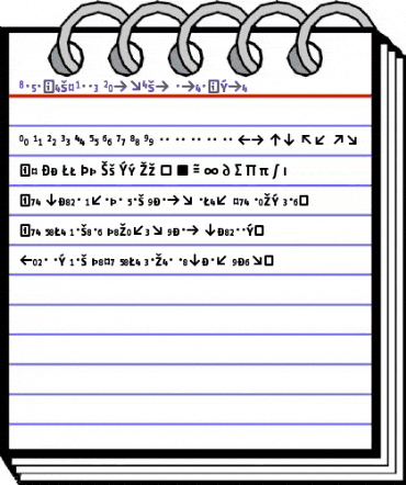 InfoTextBold CapsExp animated font preview InfoTextBold CapsExp animated font preview