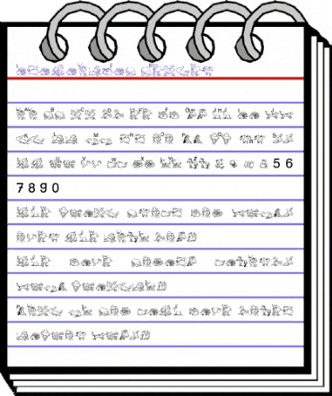 InitialFib Becker Normal animated font preview InitialFib Becker Normal animated font preview