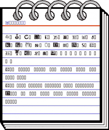 Initials Regular animated font preview Initials Regular animated font preview