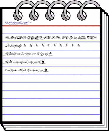 Ink In The Meat Tial animated font preview Ink In The Meat Tial animated font preview