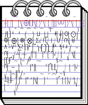 Insight Math Extension SSi Extension animated font preview Insight Math Extension SSi Extension animated font preview