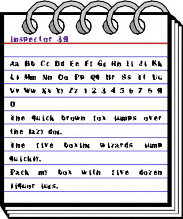 Inspector 39 Regular animated font preview Inspector 39 Regular animated font preview