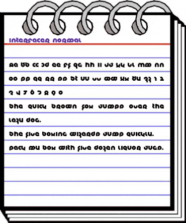 InterFacer Normal animated font preview
