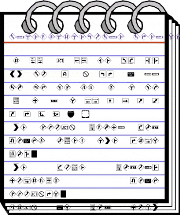 Interstate Pi One Regular animated font preview