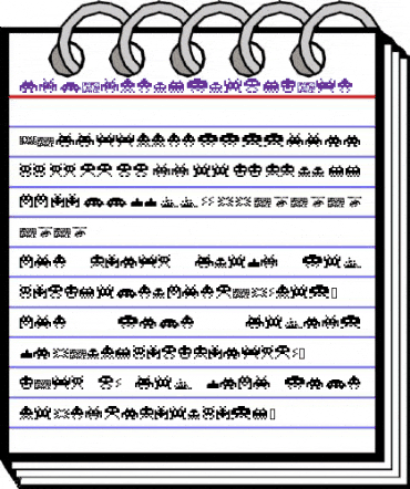 invanders from space dingbats animated font preview invanders from space dingbats animated font preview