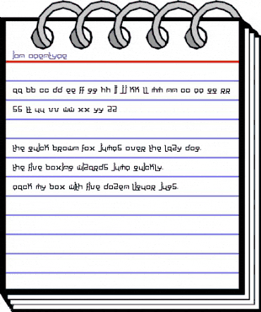 Ion Regular animated font preview Ion Regular animated font preview