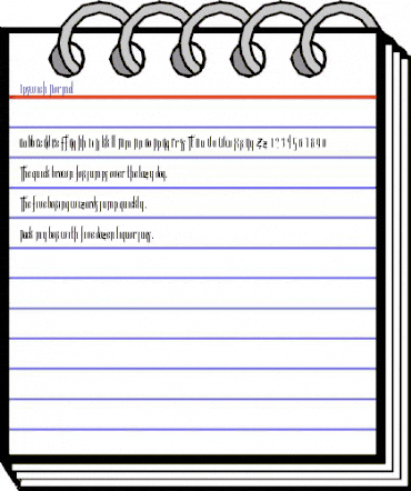 Ipswich Normal animated font preview Ipswich Normal animated font preview