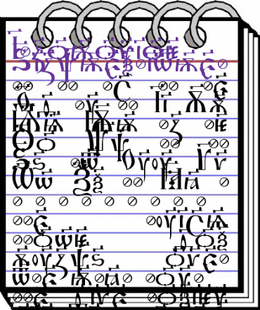 Irmologion SimplexTitled Normal animated font preview Irmologion SimplexTitled Normal animated font preview