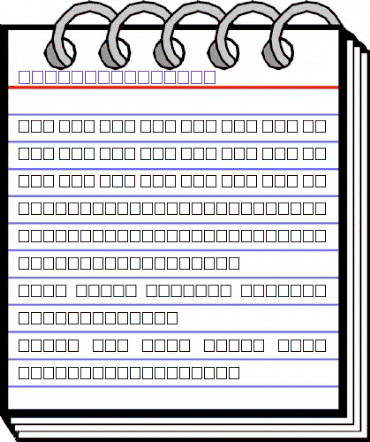 ISADORA Regular animated font preview