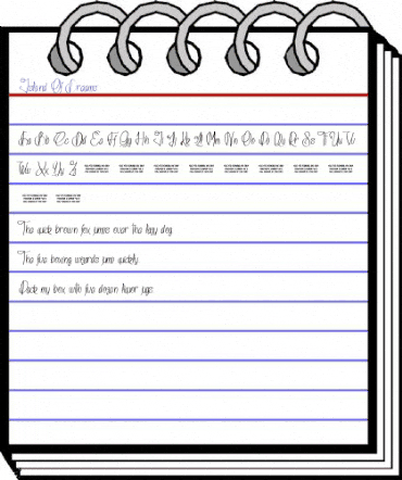 Island Of Dreams Regular animated font preview