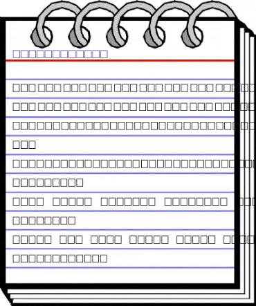 ItcEras Bold animated font preview