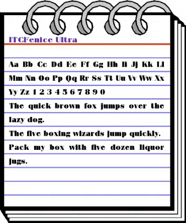 ITCFenice-Ultra Ultra animated font preview ITCFenice-Ultra Ultra animated font preview