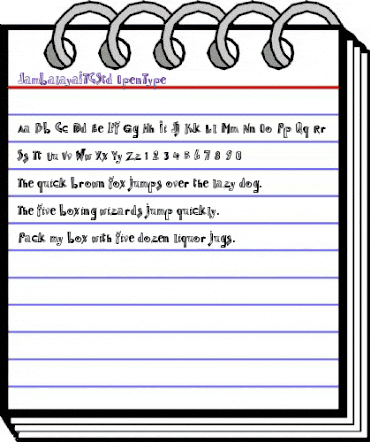 Jambalaya ITC Std Regular animated font preview Jambalaya ITC Std Regular animated font preview