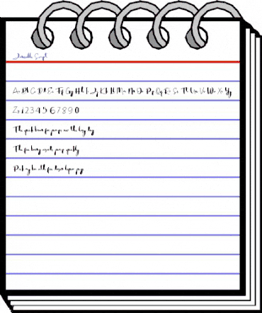 Janesville Script Regular animated font preview Janesville Script Regular animated font preview