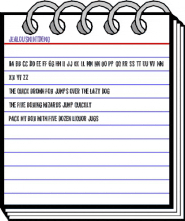Jealous Mint DEMO Regular animated font preview Jealous Mint DEMO Regular animated font preview