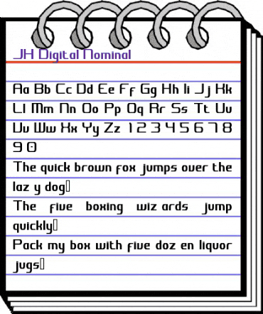 JH_Digital Nominal animated font preview