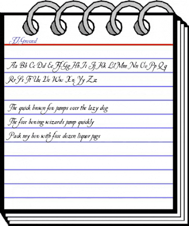 Inscribe Regular animated font preview Inscribe Regular animated font preview