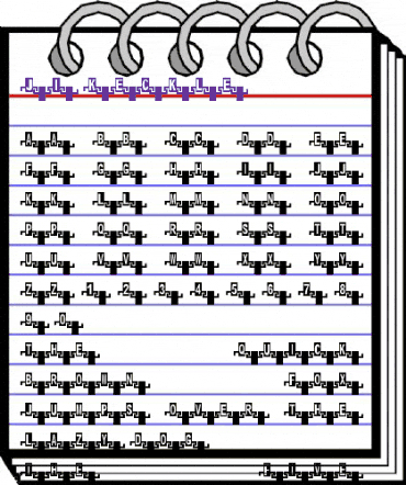 Loop Regular animated font preview