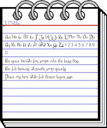 Paneemboo Regular animated font preview