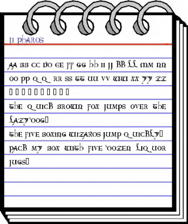 Royal Robin Regular animated font preview