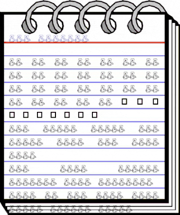 JLR Beanies Regular animated font preview