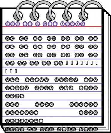 JLR Li'l Bit Tires Regular animated font preview