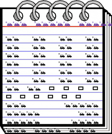 JLR Punch Buggy Regular animated font preview