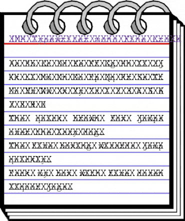 JMH Typewriter mono Fine Cross Regular animated font preview