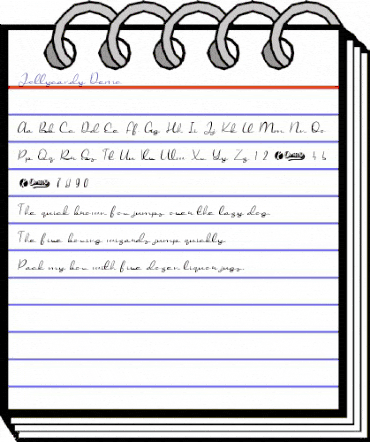 Jollycandy Demo Regular animated font preview