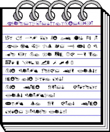 JournalDingbatsTenSSi Regular animated font preview