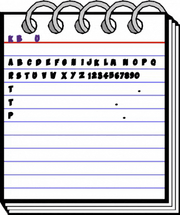 Ka Blam Under Regular animated font preview Ka Blam Under Regular animated font preview