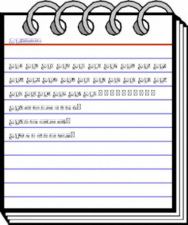 Kaldevaderibbon Regular animated font preview Kaldevaderibbon Regular animated font preview