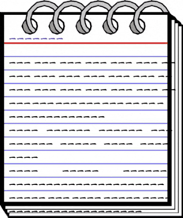 Kanji K Regular animated font preview Kanji K Regular animated font preview