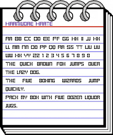 Karnivore Krate Regular animated font preview