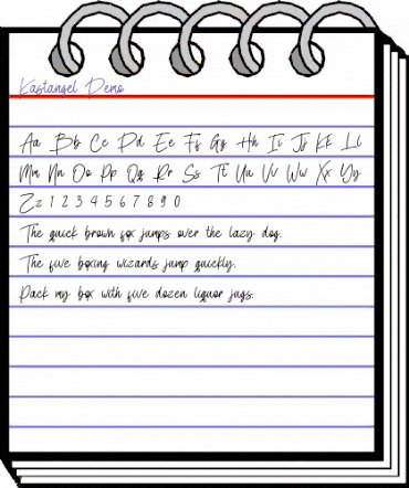 Kastangel Demo Regular animated font preview Kastangel Demo Regular animated font preview