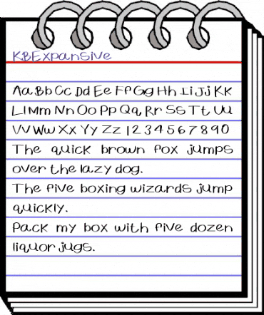KBExpansive Expansive animated font preview KBExpansive Expansive animated font preview