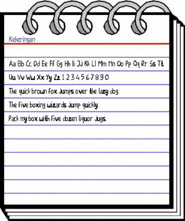 Kekeringan Regular animated font preview Kekeringan Regular animated font preview