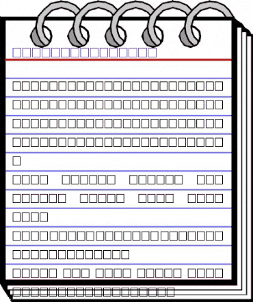 KENNETH Regular animated font preview KENNETH Regular animated font preview