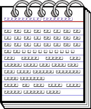 Keyboard1C Regular animated font preview Keyboard1C Regular animated font preview