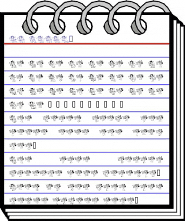 KG ANGEL1 Regular animated font preview