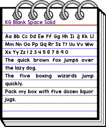 KG Blank Space Solid Regular animated font preview KG Blank Space Solid Regular animated font preview