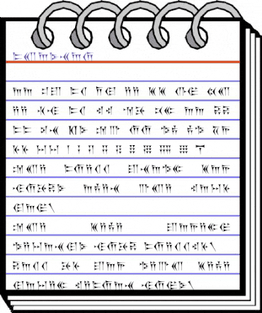 Khosrau Regular animated font preview