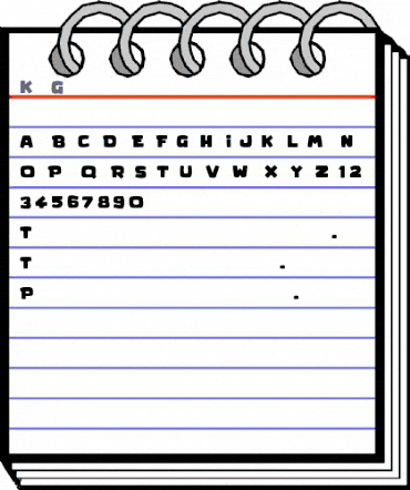 Kid Games Regular animated font preview